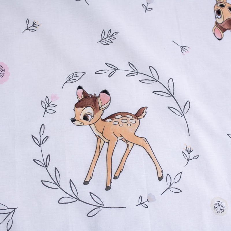 Jerry Fabrics Bambi Baby Cot Bedding Set, Duvet Cover 2