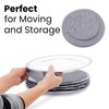 Felt Plate China Storage Dividers Dish Protectors (GREY, 48)