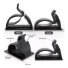 Estuchelandia 50 Pzs Clip Organizador Ajustable Cables Autoadhesivo Sosten