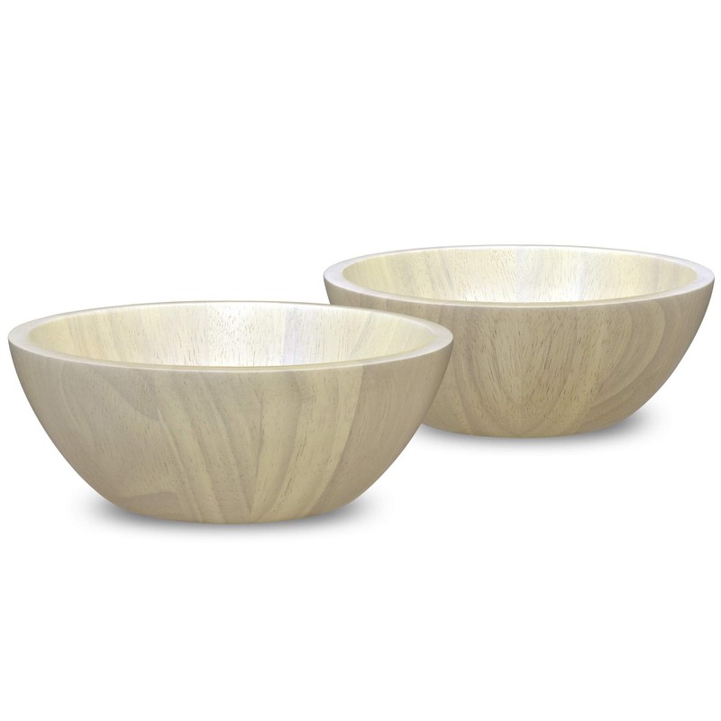 Noritake Hammock Wood Set of 2 Small Bowls, 7", 20