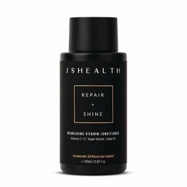 JSHealth Nourishing Vitamin Hair Conditioner - Deep Conditioner for Dry Hair - Sulfate Free, Vegan & Safe for Colored Hair - Made with Vitamins C & E | Vegan Keratin | Argan Oil, 350ml