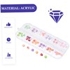 Baluue 3D Acrylic Rose Nail Art Decoration Set 12 Pieces