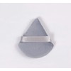 2pcs Triangle Powder Puff Makeup Blender Velour Cosmetic Puff Set (Gray)