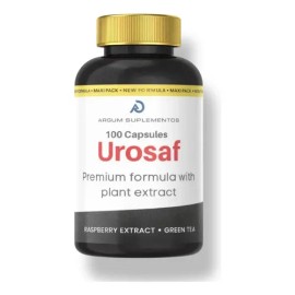 Urosaf| Suplemento| 100cap| L-arginina| Maca| Apoyo Urinario