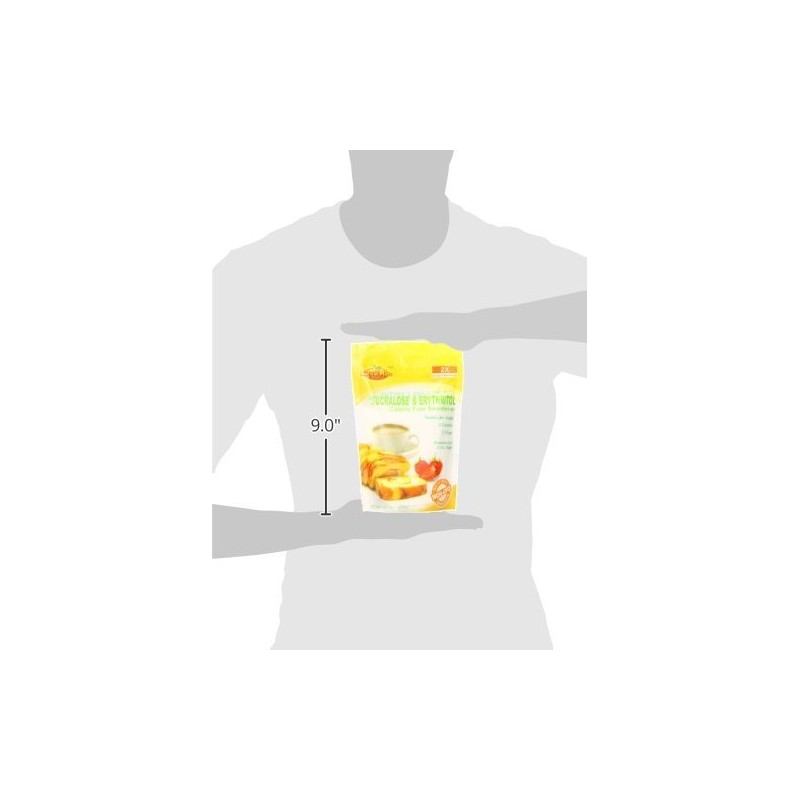 Natural Mate Sweetener, Sucralose and Erythritol, 16 Fl Oz (Pack