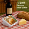 Mypicompany. Set of 2 Cheese Containers - Clear Plastic Food