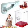 Asphodelia 2PCS Fruit Cutters Includes Grape Cutter and Cup Cutter,Grape