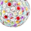 Modern Round Globe Easy Fit Pendant Shade with Small Multi