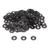 sourcing map 200pcs Internal Tooth Washers M4 Push on Retaining