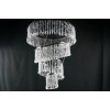 Unbranded 4-Tier Acrylic Teardrop Crystal Chandelier Wedding Venue Party Decor