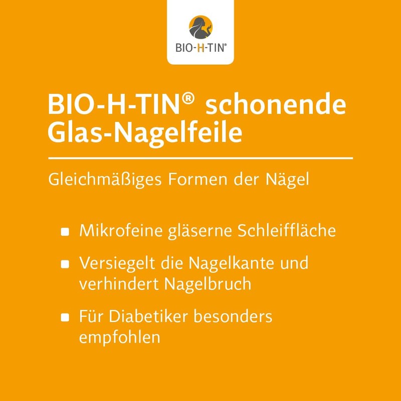 BIO-H-TIN Glass Nail File