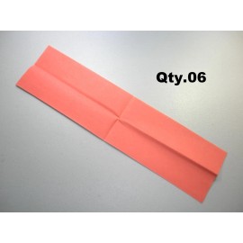 Unbranded Tracing Paper Wax-Free 6 ORANGE Sheets 5-1/8 x 19-1/2" (13 x 49.5cm) single face