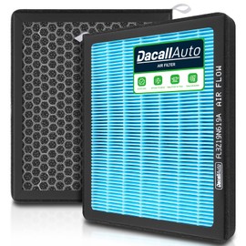 Dacall CF12150 HEPA Cabin Air Filter With Activated Carbon for Expedition Ford F150 F250 F350 F450 F550 Super Duty Expedition (2015-2021), for Lincoln Navigator (2018-2024)