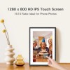 Pastigio Digital Picture Frame 10.1'' Frameo Digital Frame Wifi 32GB