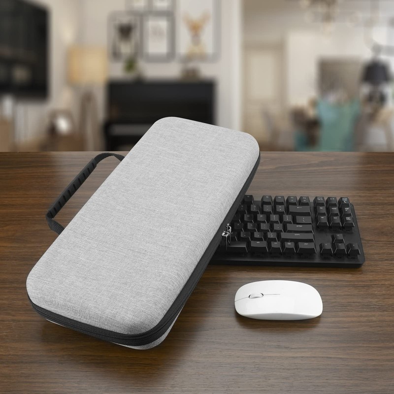 Linkidea Hard Travel Case for TKL Tenkeyless Wireless/Wired Keyboard, Computer