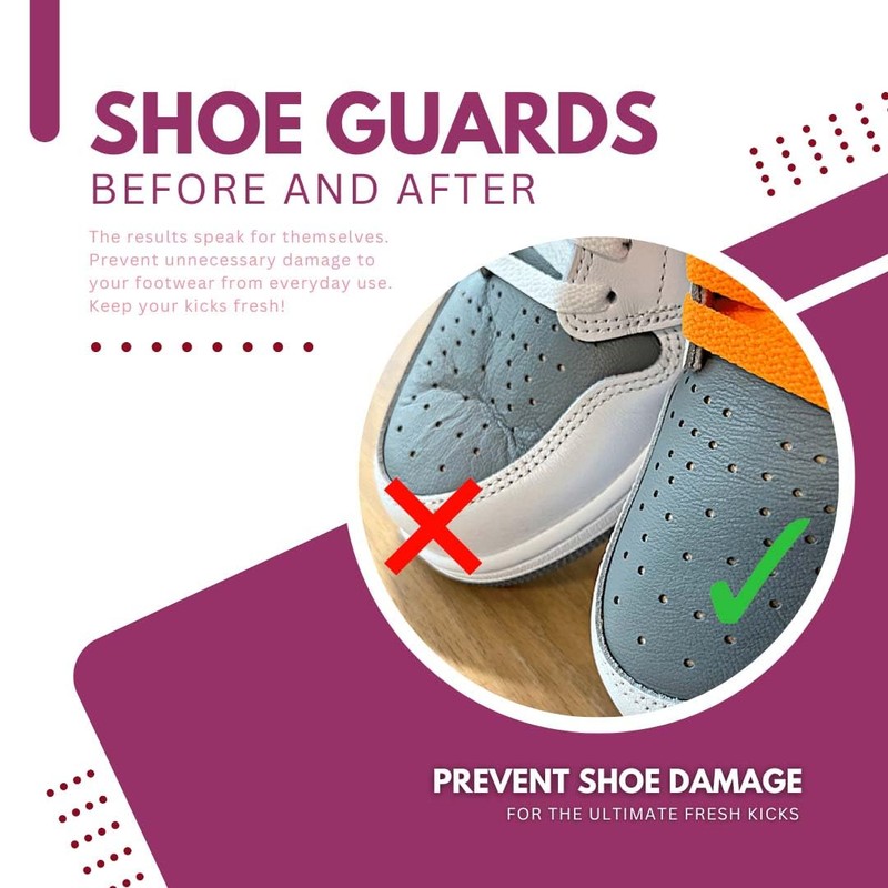 Fresh Kicks Crease Stoppers - Shoe Protectors and Anti Crease