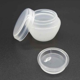 Cosmetic Empty Bottle Transparent Cream Container 5g Empty Container 6ea