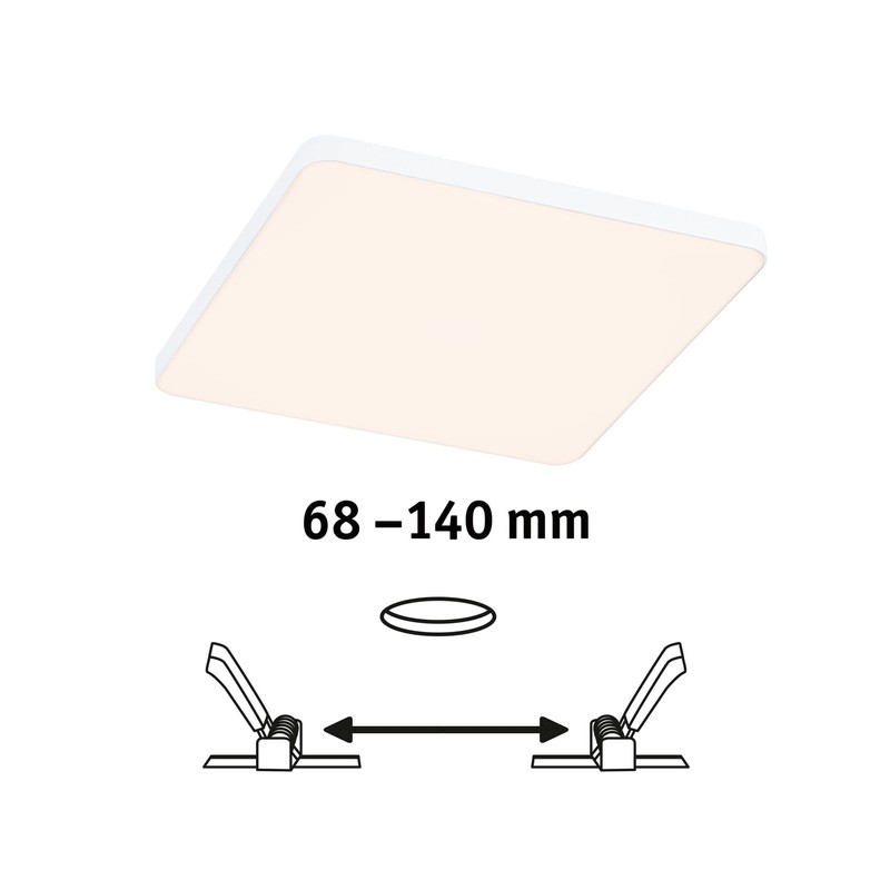 Paulmann Veluna VariFit Edge 79948 LED Panel Recessed Panel 160