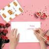 IDU Cute Cat Valentines Day Gifts Card for Husband Boyfriend