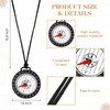 Gulfmew Navigation Compass with Lanyard Orientation Compass Outdoor Compass in