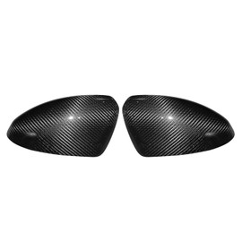 IKON MOTORSPORTS, Mirror Cover Compatible With 2022-2025 Subaru BRZ & Toyota GR86, Real Carbon Fiber Side Mirror Covers Cap 2PCS Set