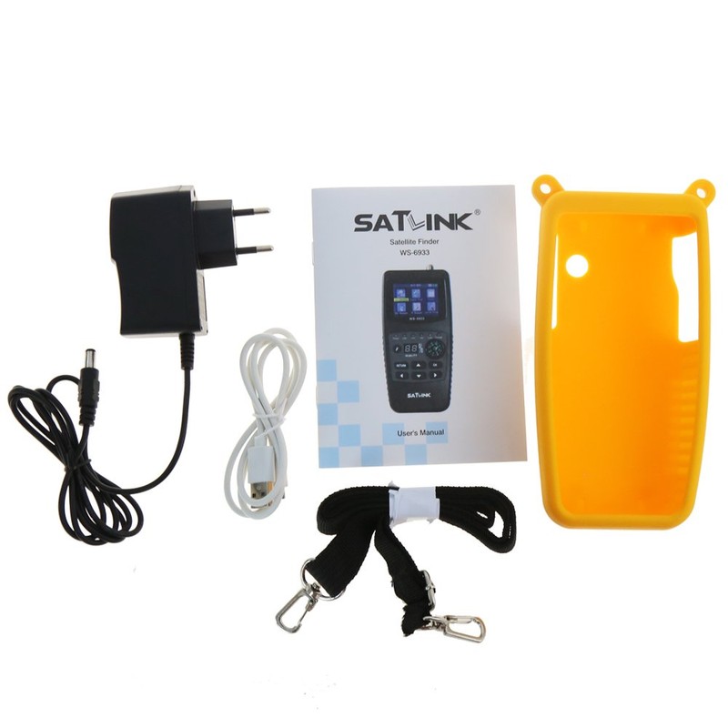 SATLINK Satellite Finder Meter DVB-S2/S HD Digital Satellite Receiver FTA