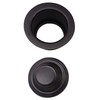 Westbrass A2105-62 Kitchen 3-1/2" EZ-Mount Brass Sink Waste Disposal Drain