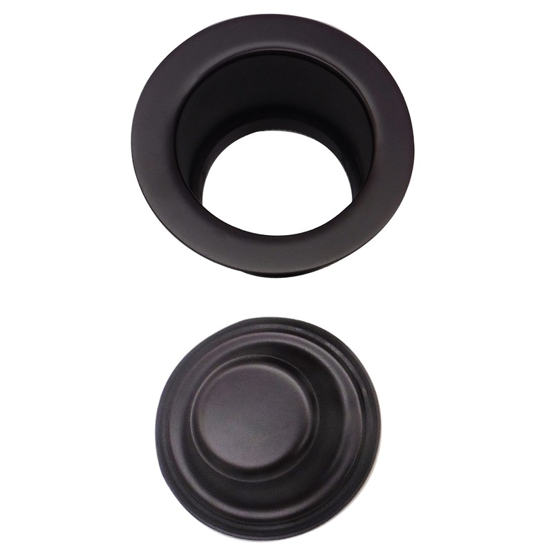 Westbrass A2105-62 Kitchen 3-1/2" EZ-Mount Brass Sink Waste Disposal Drain