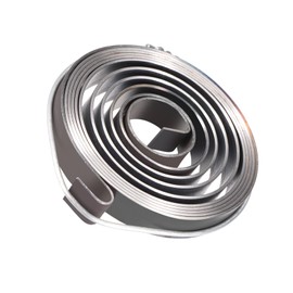 QUARKZMAN 49 x 8 x 0.8 mm Flat Coil Spring x 1 Piece Drill Press Feed Return Coil Spring for Drill [Bronze Tone]