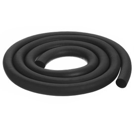 QUARKZMAN Foam Rubber Seal Strip, 20 mm (25/32 Inch) Diameter, 2 Metres (6.56 Feet) Long, Round EPDM Rubber for DIY Seal, Bearings, Pads, Foam Pipes, Crafts