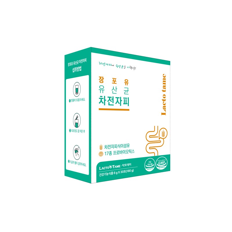 Lactotemi Jangpoyu Probiotic Psyllium Husk 6g x 30 Sachets /