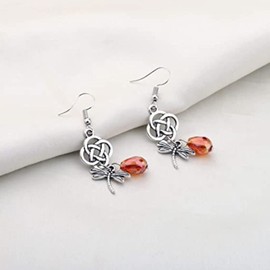 Outlander Inspired Jewelry Celtic Knot Cross Pendant Earrings Outlander Claire Fraser Earrings Sassenach Scottish Outlander Gift (Outlander- earrings EU)