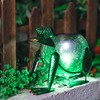 Solar Garden Lantern Waterproof LED Frog Solar Lights Outdoor Decorative