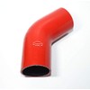 TenkeAuto 4-Ply Reinforced 45 Degree 3" ID Elbow Silicone Hose