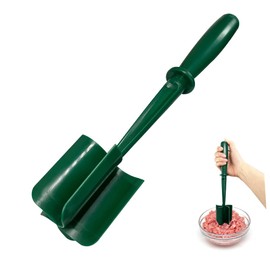 Meat Chopper for Ground Beef,Hamburger Chopper For Turkey and More, Nylon Meat Smasher Utensil Multifunctional Heat Resistant