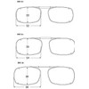 Shade Control Visionaries Polarized Clip on Sunglasses - DRX REc