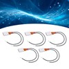 5Pcs PTC Heating Element Aluminum Shell Continuous Heat Output Automatic