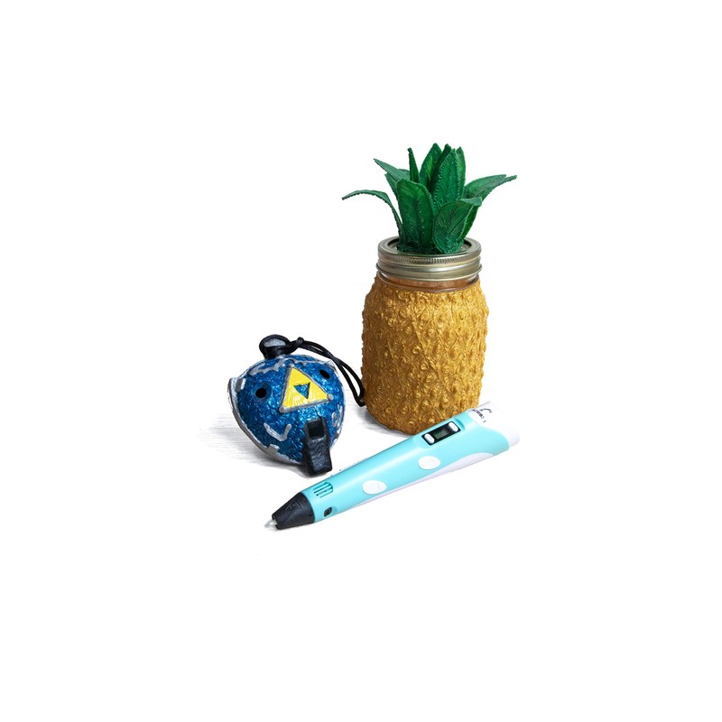 SCRIB3D Pen Filament Refills, 10 Colors, 100 Feet, 1.75mm PLA,