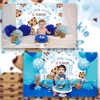 Rcoaror Our Little Cookie is Turning One Backdrop Cookies and