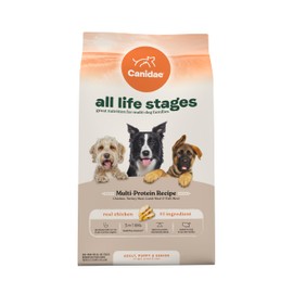 Canidae All Life Stages Multi-Protein Recipe with Chicken, Turkey, Lamb, and Fish – High Protein Premium Dry Dog Food for All Ages, Breeds, and Sizes– 5 lbs.