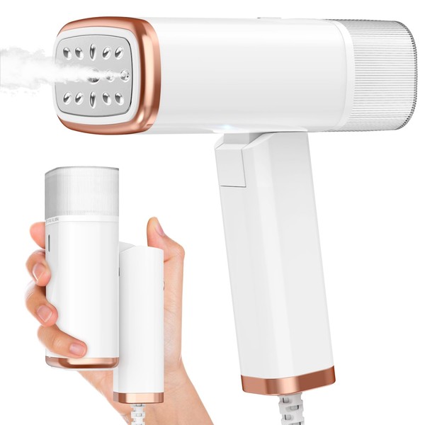 Portable Handheld Steam Garment Steamer Foldable: Effortless Wrinkle Clothes Steam