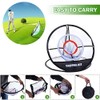 Jonuin Golf Practice Net, Golf Chipping Net, 3 Ring Nets