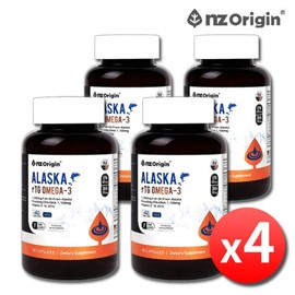 USA Alaska rTG Altige Omega 3 1100 Vitamin E 4 bottles / 미국 알래스카 rTG 알티지 오메가3 1100 비타민E 4병