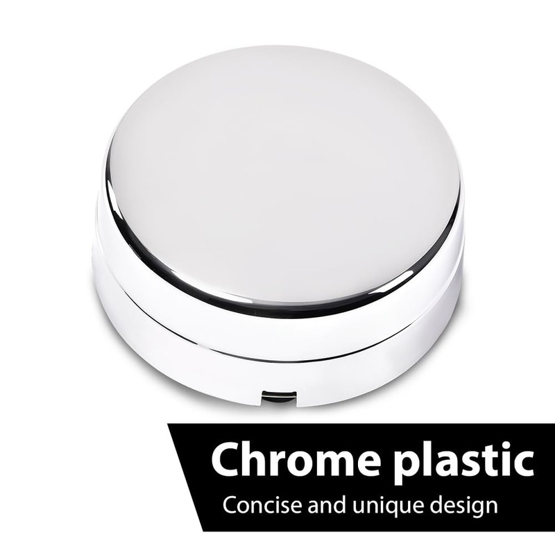 G-PLUS Rear Wheel Chrome Center Hub Caps Compatible with Dodge