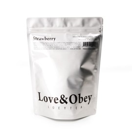 Strawberry Tea, 2g Pyramid Tea Bags (PLA), 30 Count, Total 2.10 Oz, Infused with Natural Strawberry Flavor