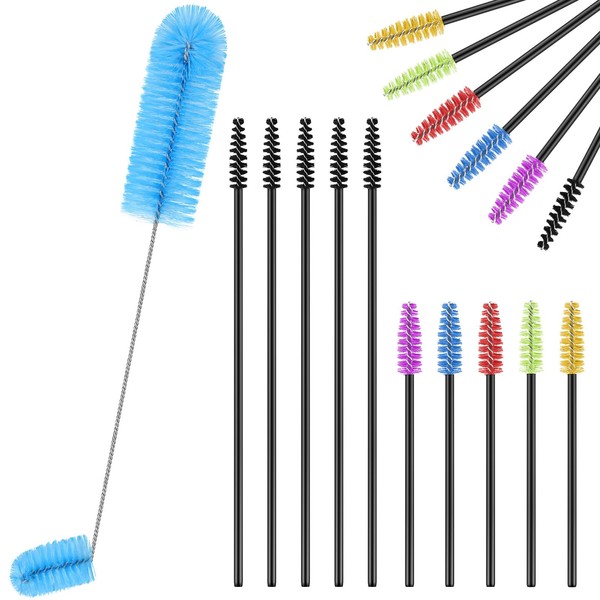 Perthlin Hummingbird Feeder Cleaning Brush 19 Pieces 3 Size Mini