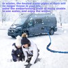 15FT Heated Water Hose for RV,Heated Drinking Water Hose,Anti-freezing Temperature