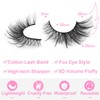 Kiromiro Fox Eye Lashes Wispy Faux Mink Lashes Fluffy Fairy