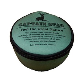 Captain Stag UH-3019 Sierra Cup Case, Message/Vintage Green