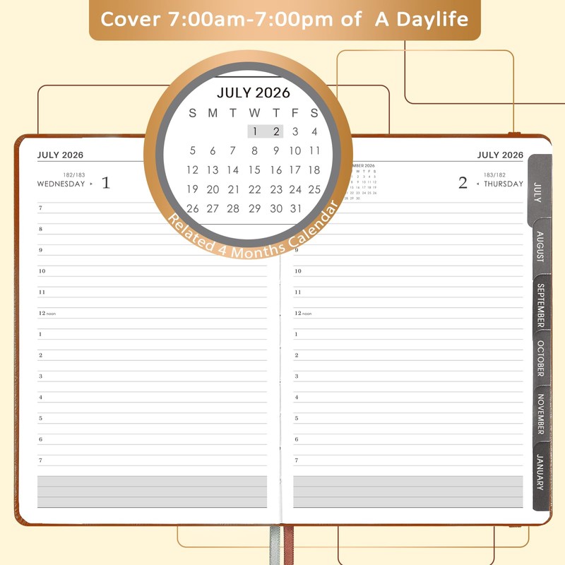 2026 Diary - 2026 Daily Planner, January - December 2026